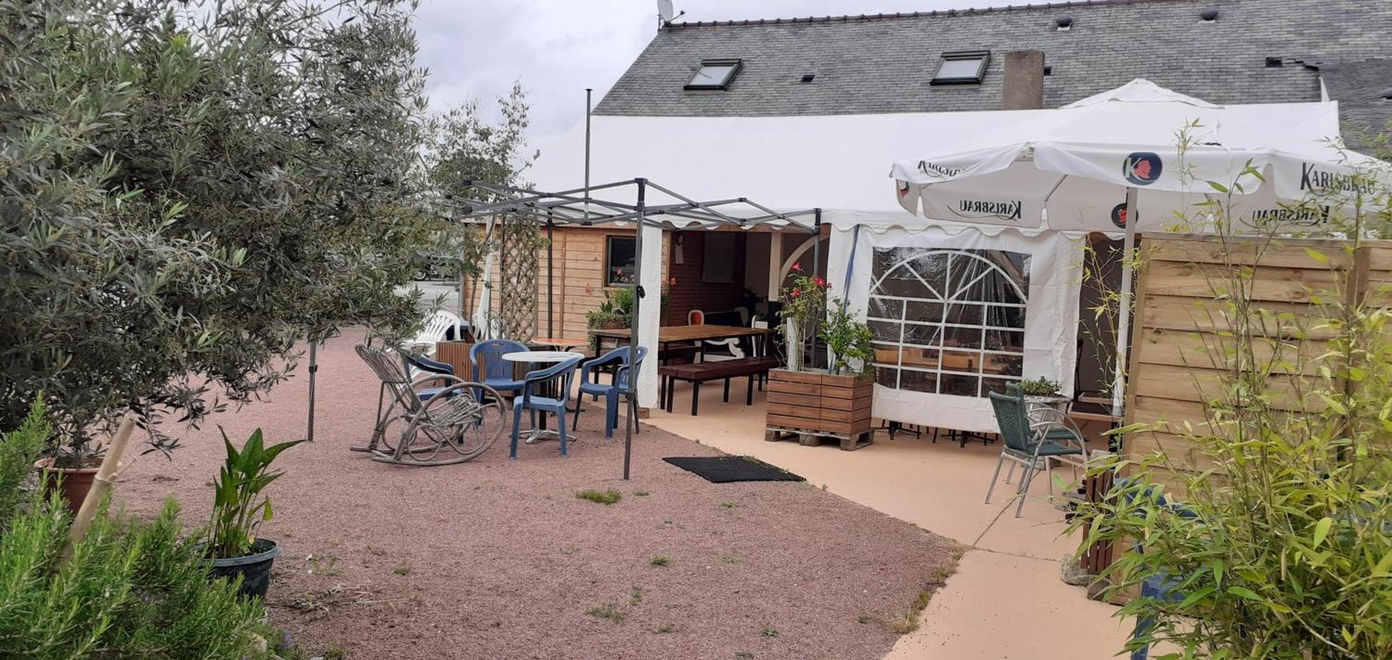 Cafe De La Croix Morzel Cordemais Exterior foto